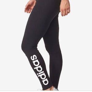 Medium Black Adidas Leggings